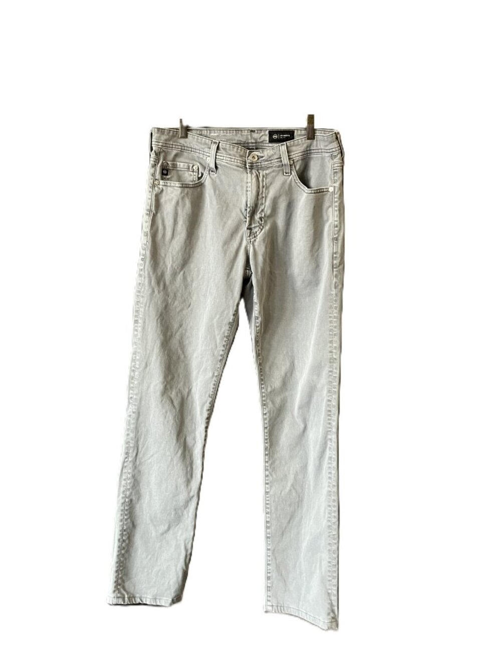 AG Adriano Goldschmied Everett Slim Straight Jeans | Men's 32x32 | Grey